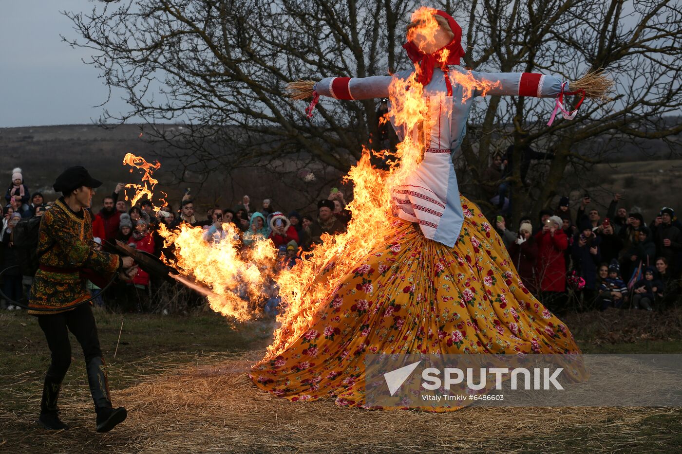 Russia Maslenitsa Celebration