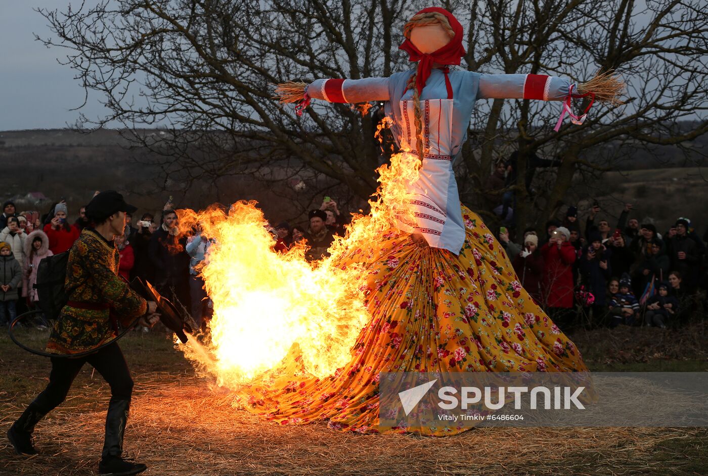 Russia Maslenitsa Celebration