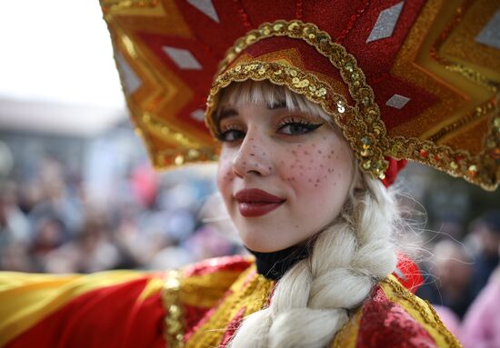 Russia Maslenitsa Celebration
