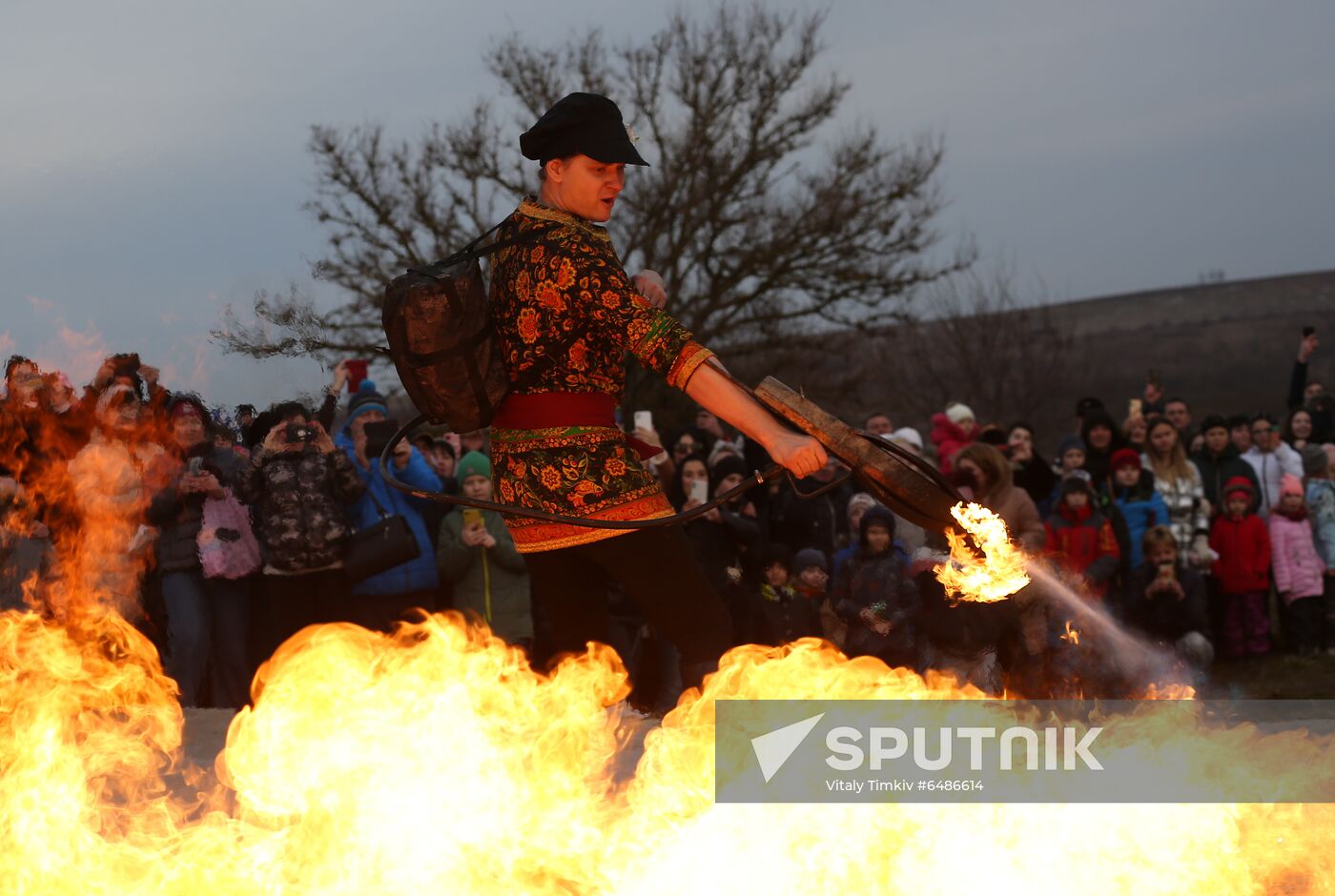 Russia Maslenitsa Celebration