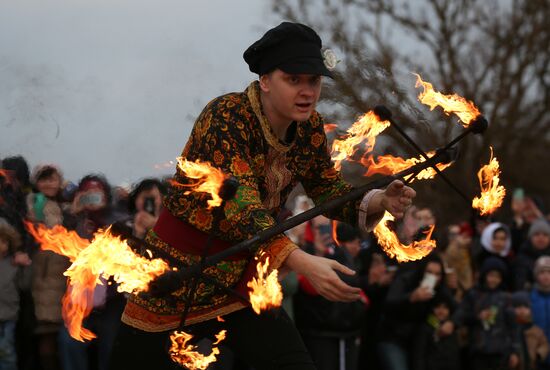 Russia Maslenitsa Celebration