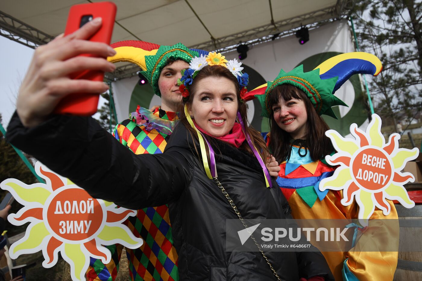 Russia Maslenitsa Celebration