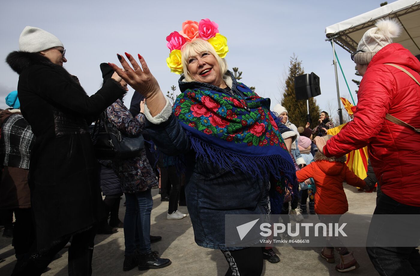 Russia Maslenitsa Celebration