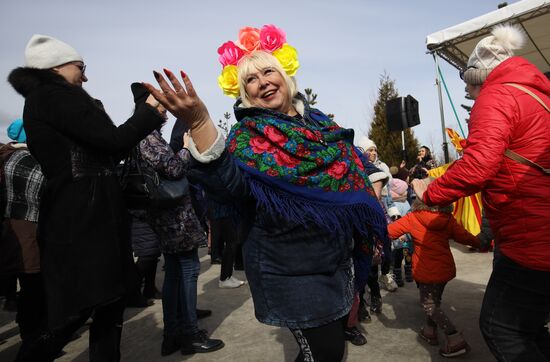 Russia Maslenitsa Celebration