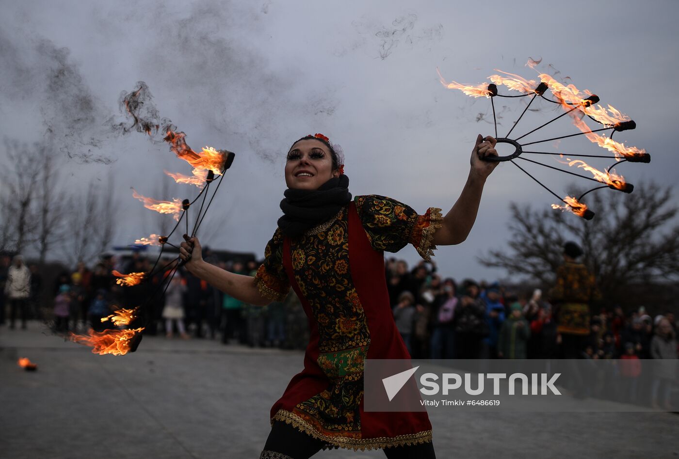 Russia Maslenitsa Celebration