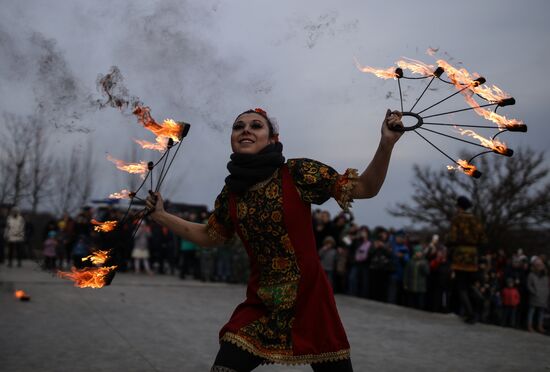 Russia Maslenitsa Celebration