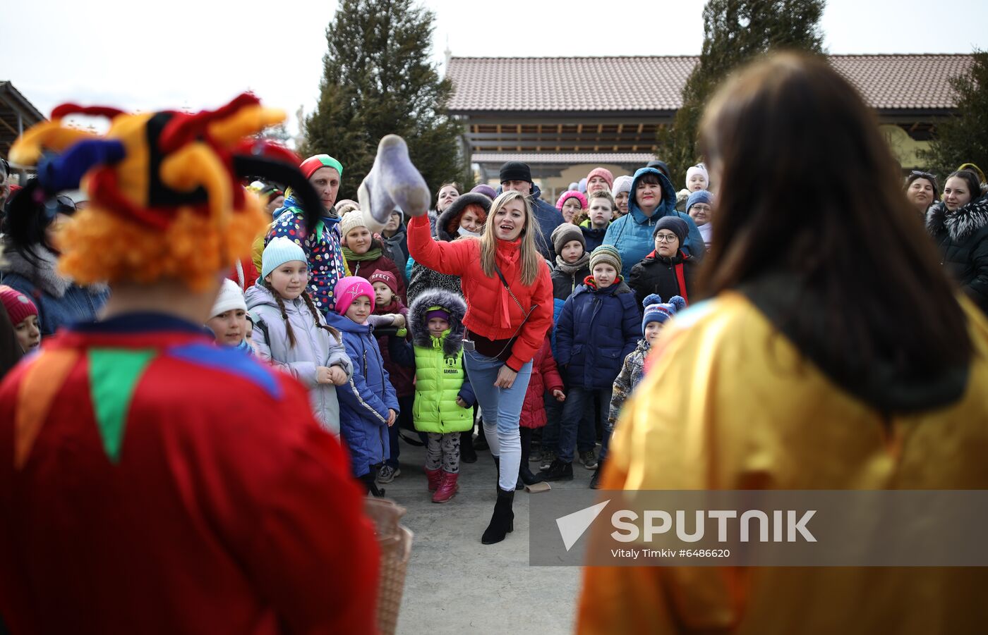 Russia Maslenitsa Celebration