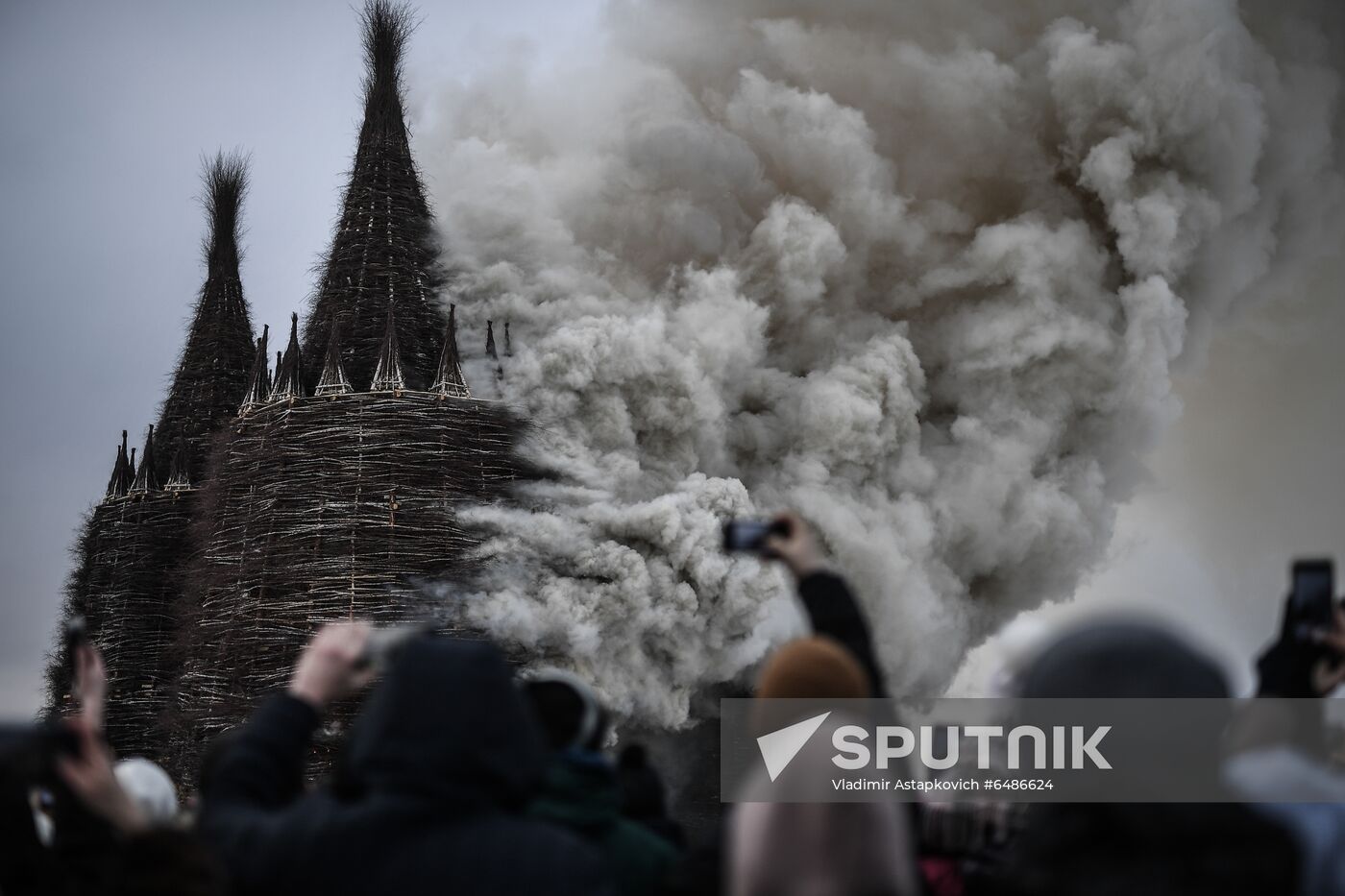 Russia Maslenitsa Celebration