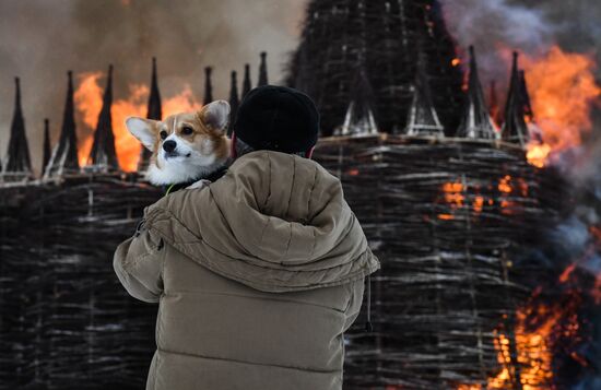 Russia Maslenitsa Celebration
