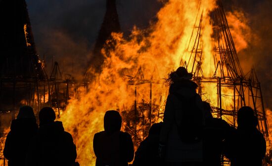 Russia Maslenitsa Celebration