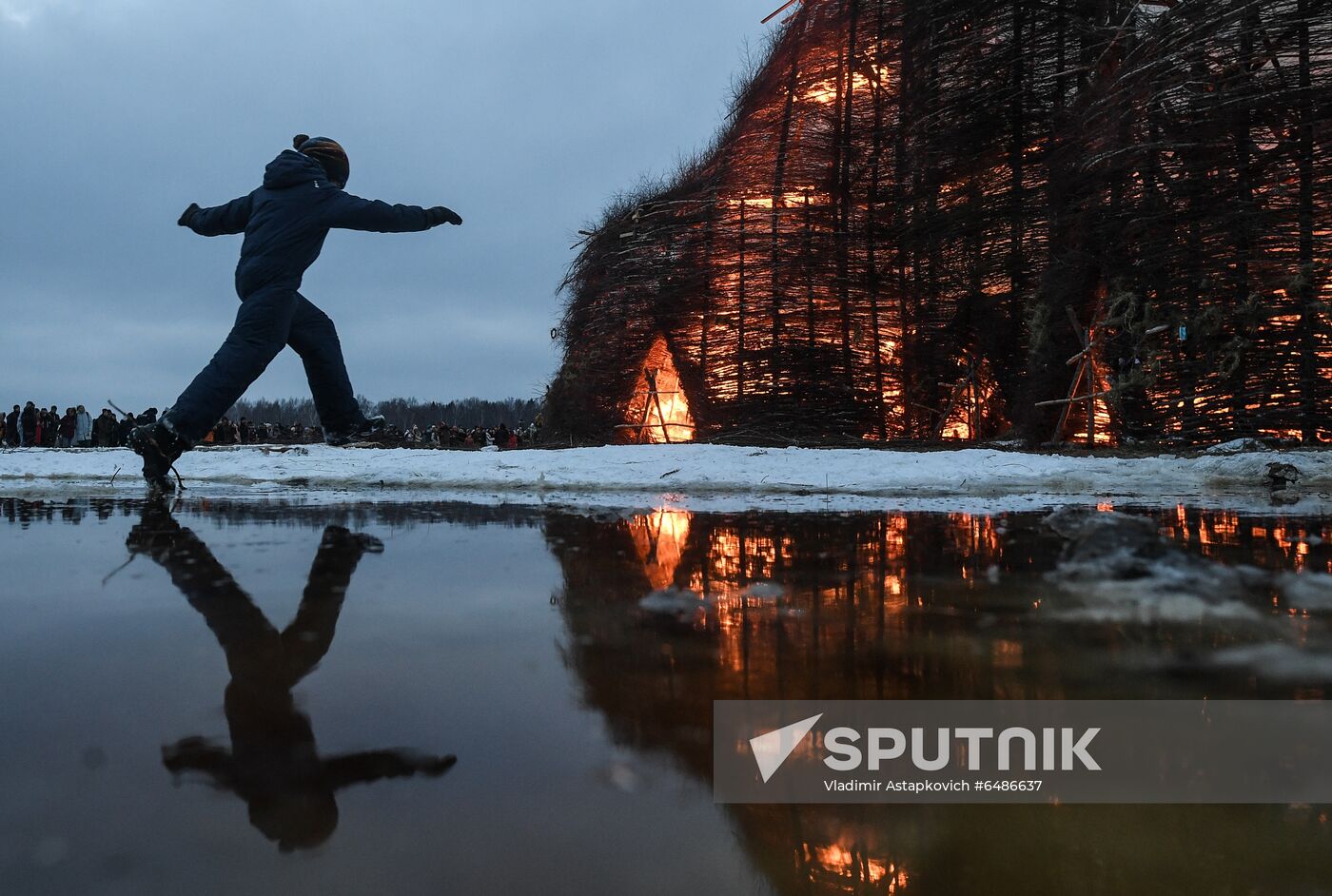 Russia Maslenitsa Celebration