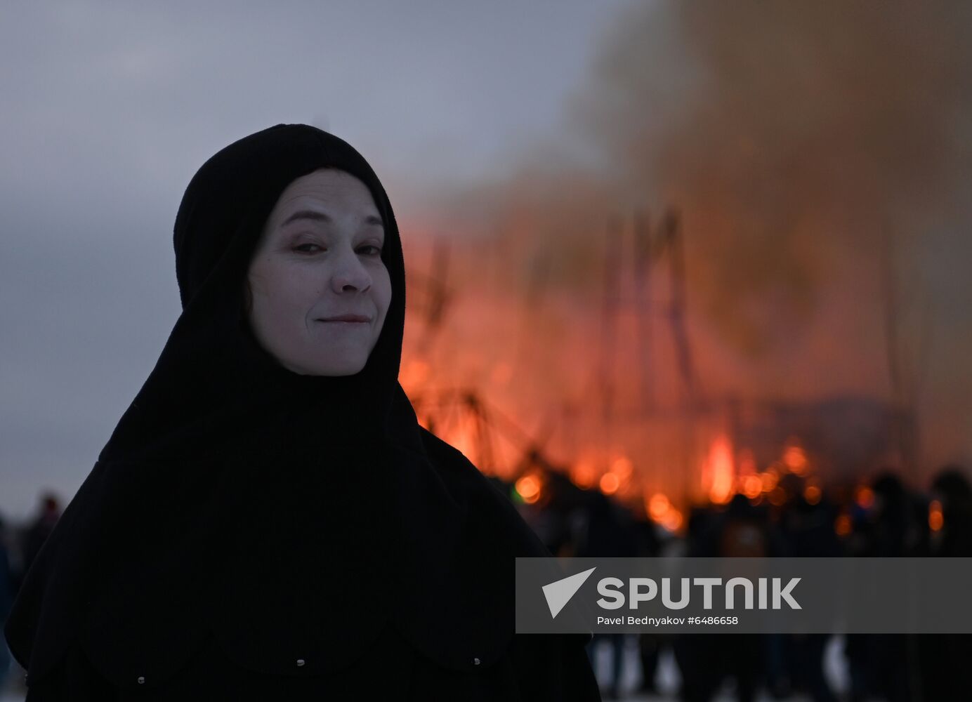 Russia Maslenitsa Celebration
