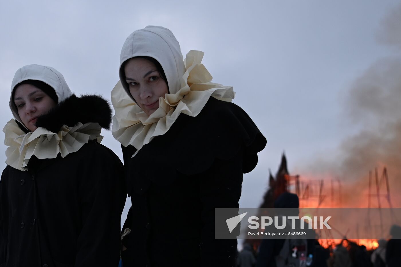 Russia Maslenitsa Celebration