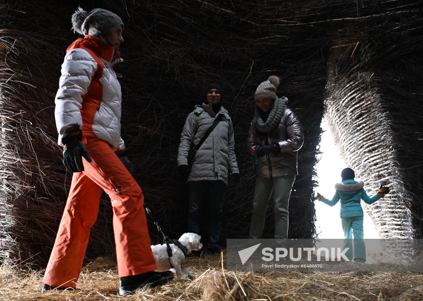 Russia Maslenitsa Celebration