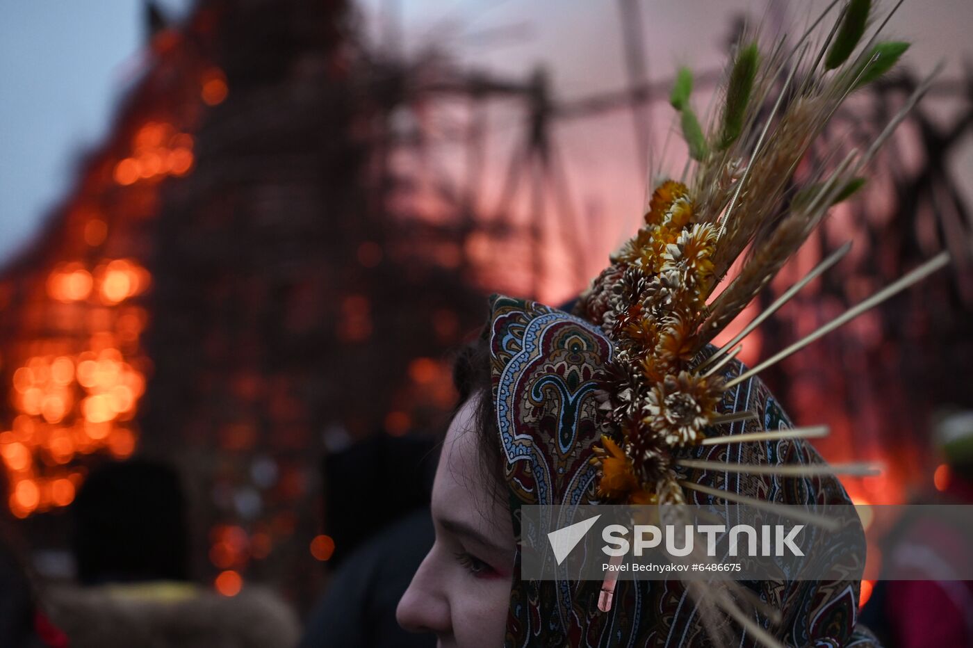 Russia Maslenitsa Celebration
