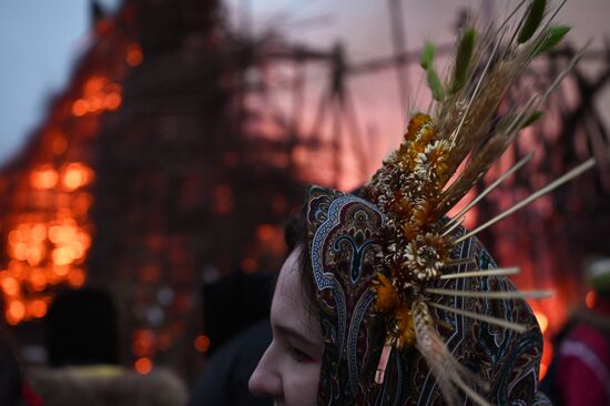 Russia Maslenitsa Celebration