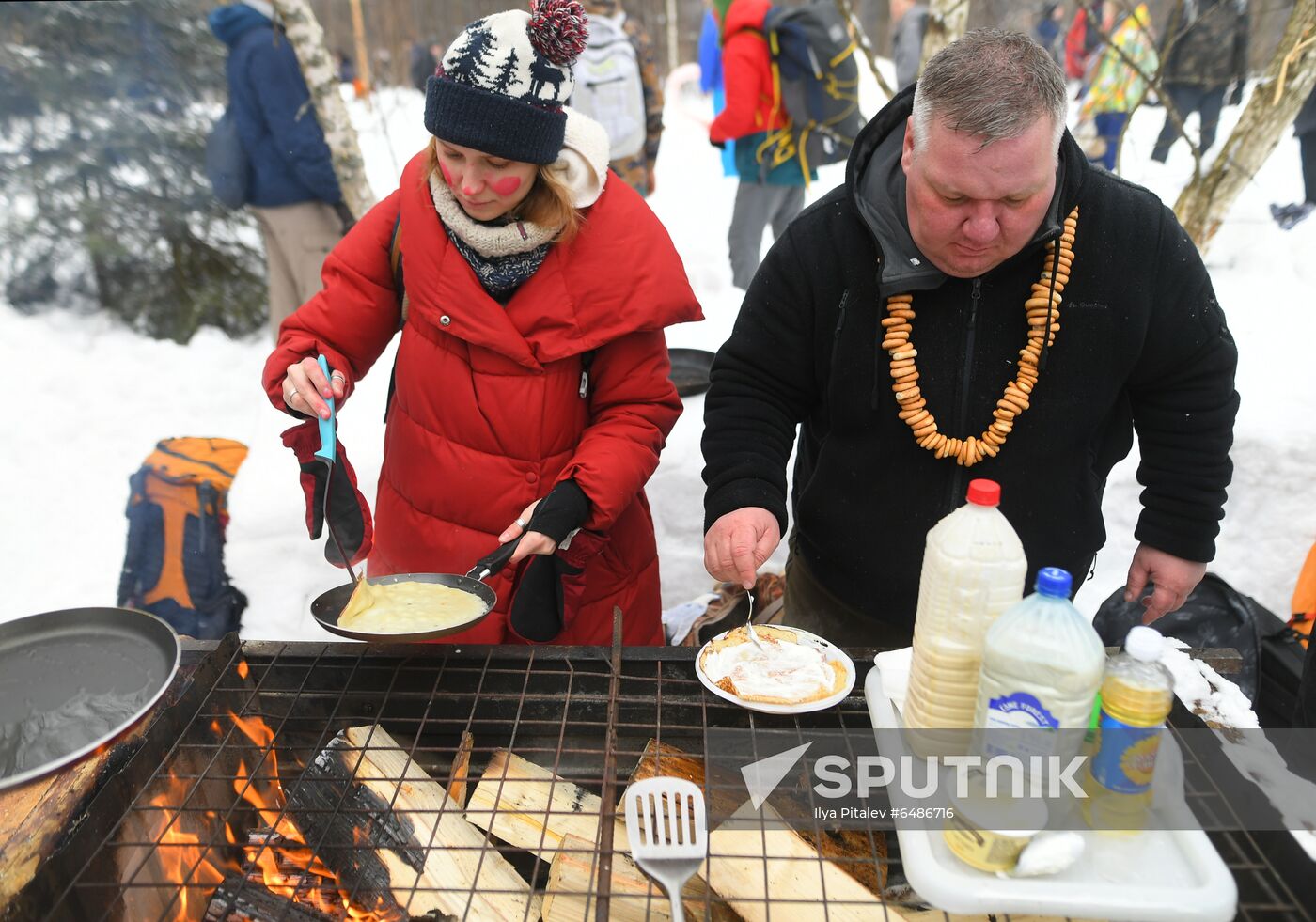 Russia Maslenitsa Celebration