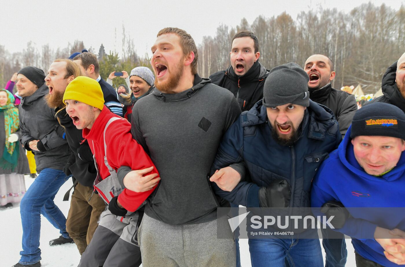 Russia Maslenitsa Celebration