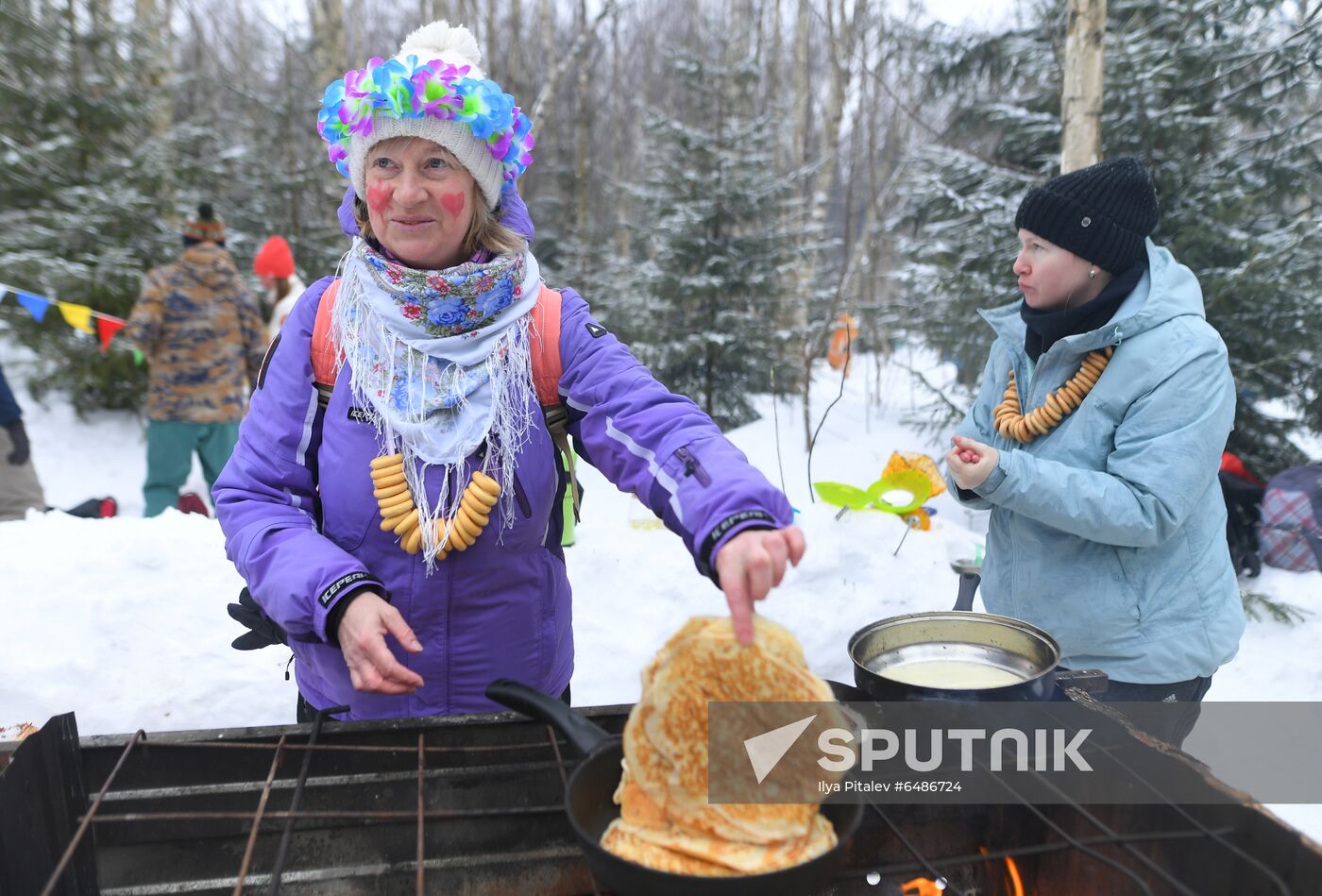 Russia Maslenitsa Celebration