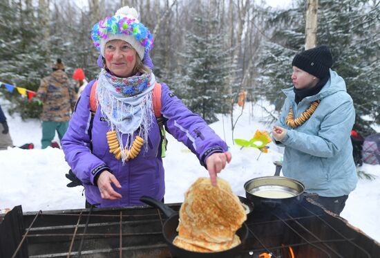 Russia Maslenitsa Celebration