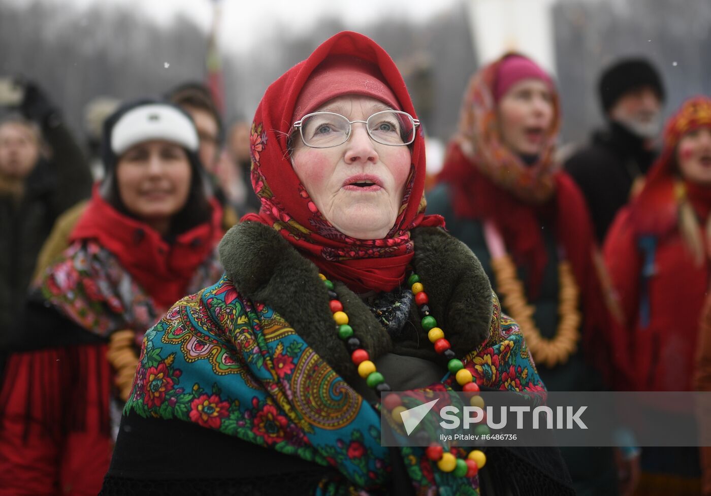 Russia Maslenitsa Celebration