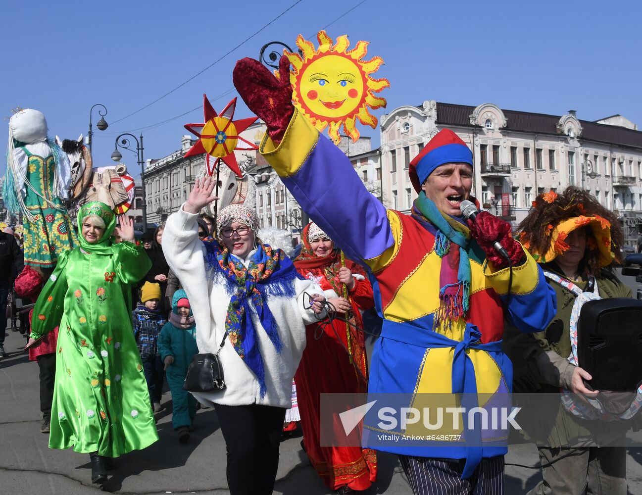 Russia Maslenitsa Celebration