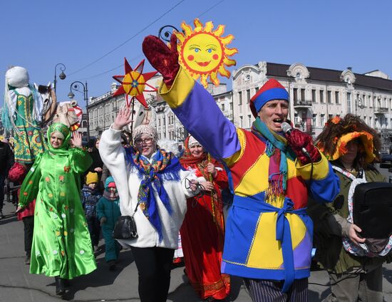 Russia Maslenitsa Celebration
