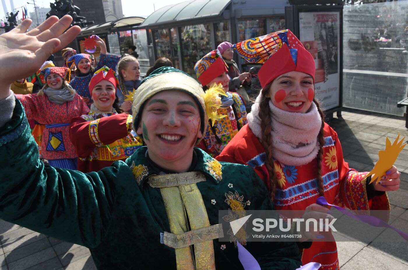 Russia Maslenitsa Celebration