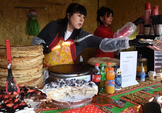 Russia Maslenitsa Celebration