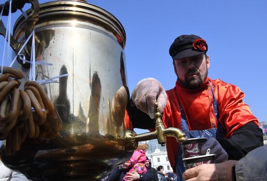 Russia Maslenitsa Celebration