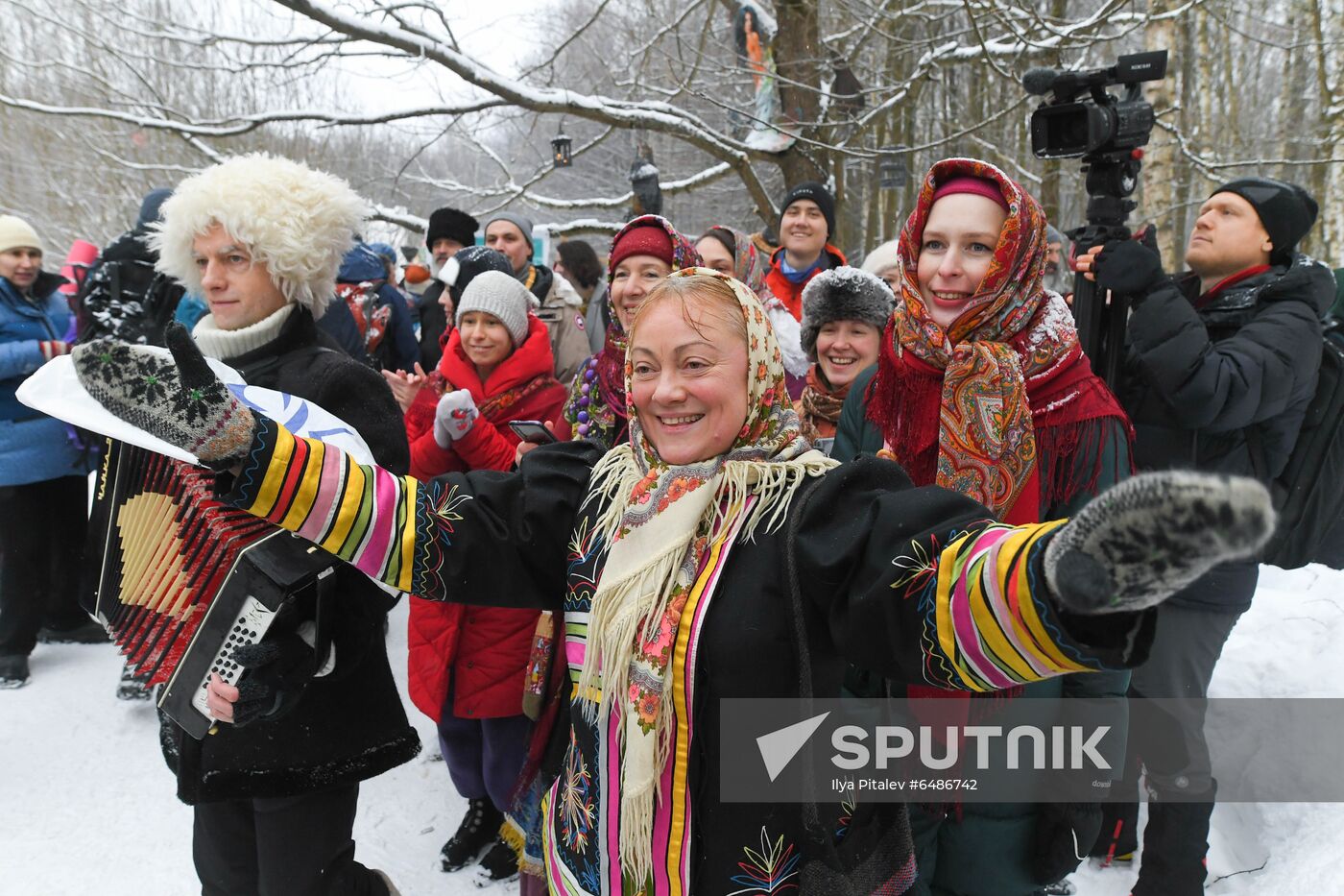 Russia Maslenitsa Celebration