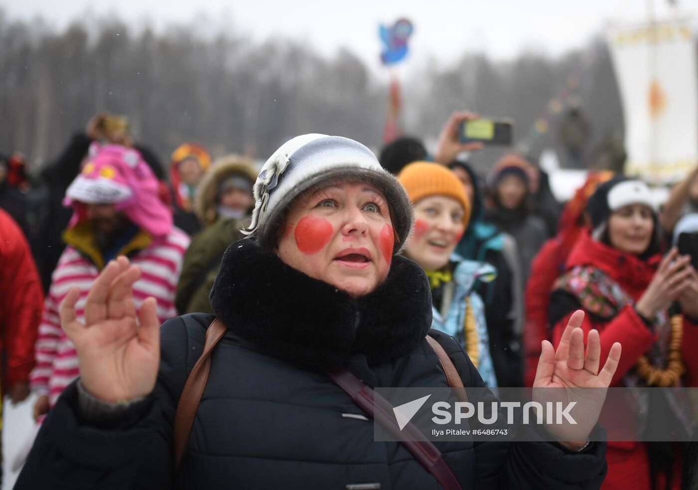 Russia Maslenitsa Celebration