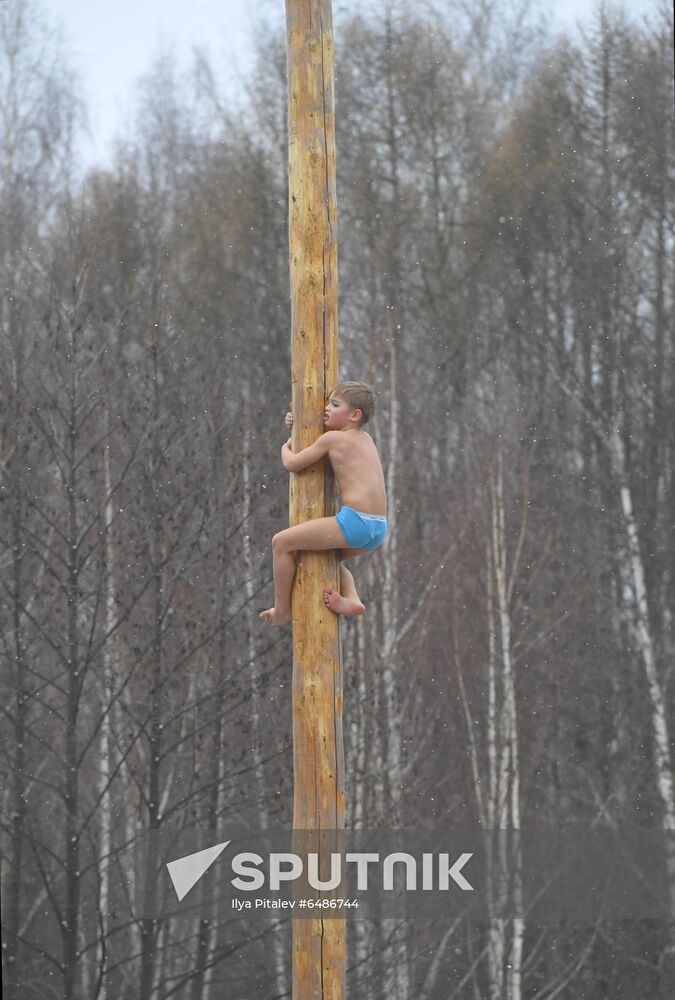 Russia Maslenitsa Celebration