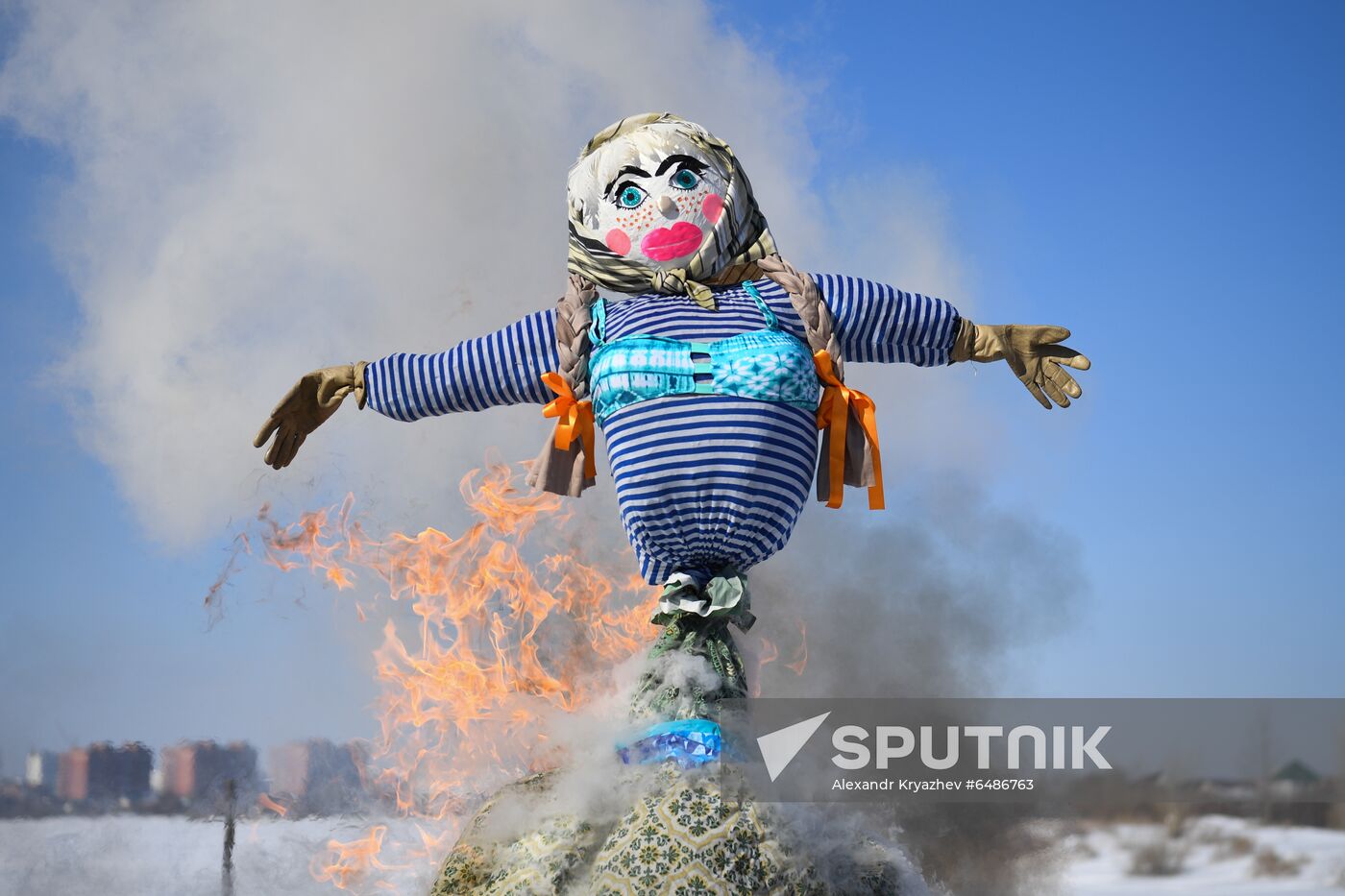 Russia Maslenitsa Celebration