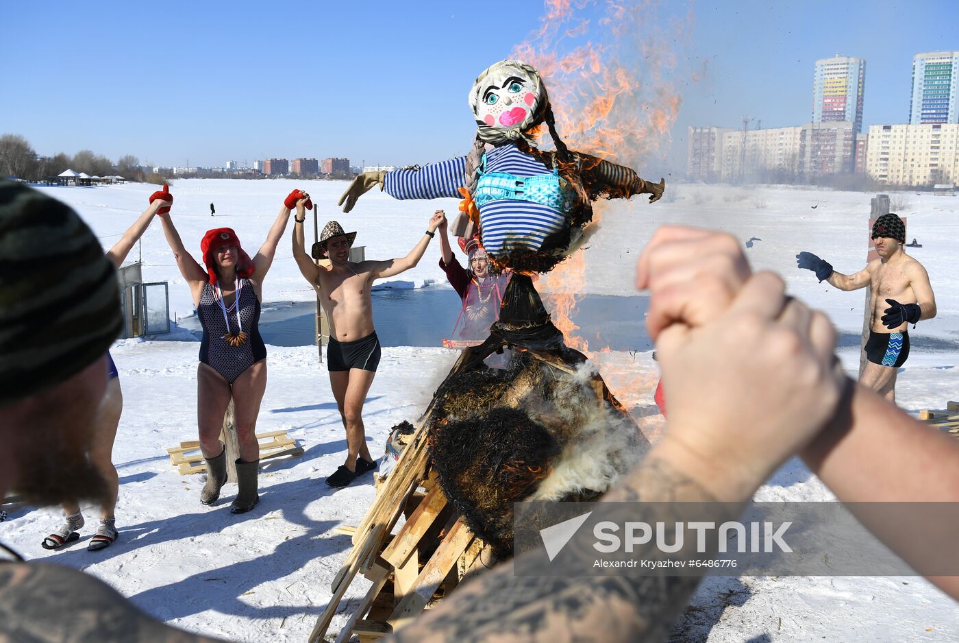 Russia Maslenitsa Celebration