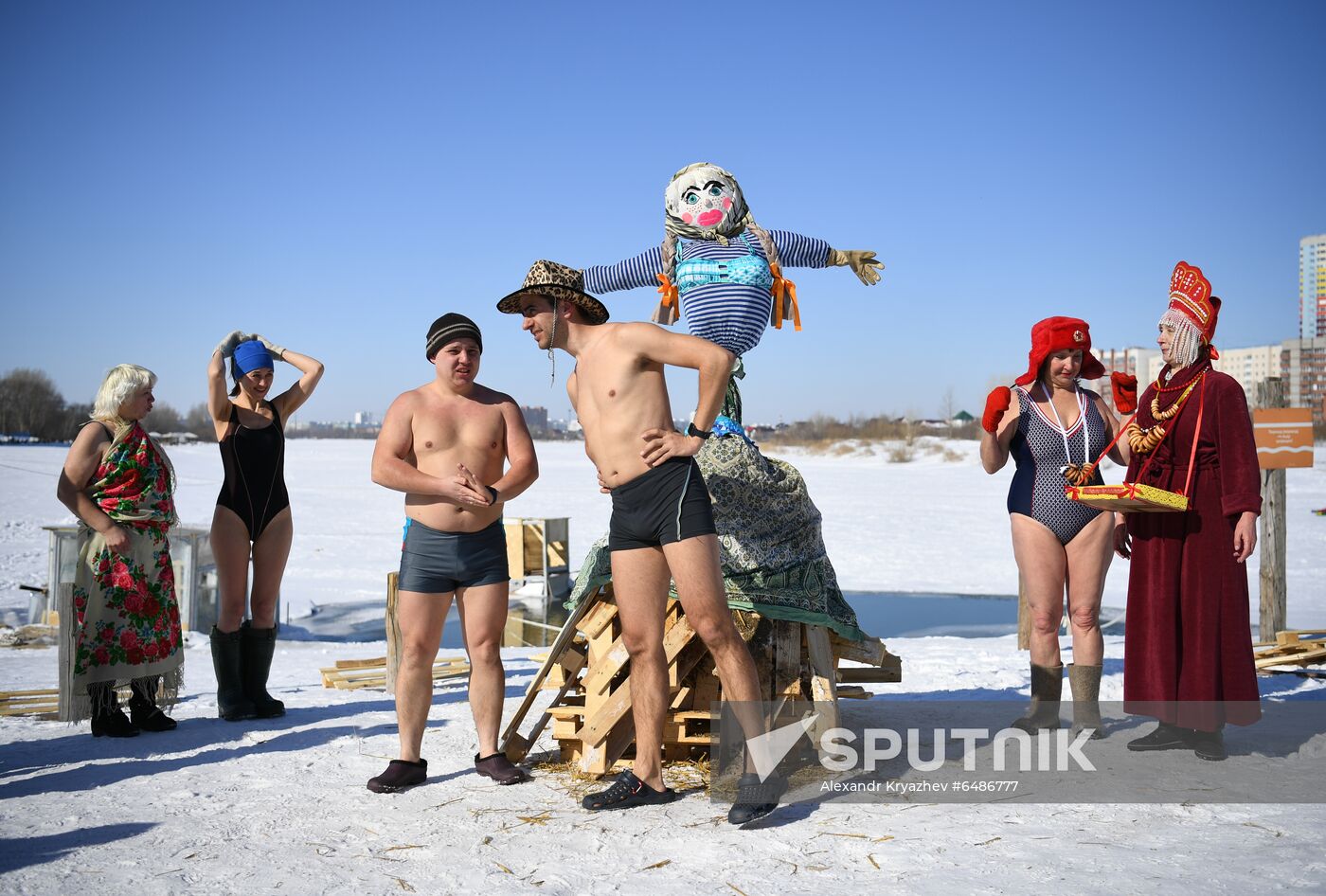 Russia Maslenitsa Celebration