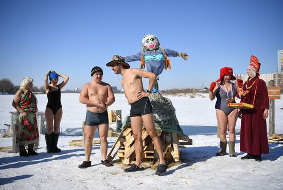 Russia Maslenitsa Celebration