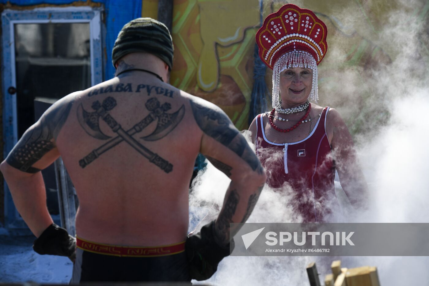 Russia Maslenitsa Celebration