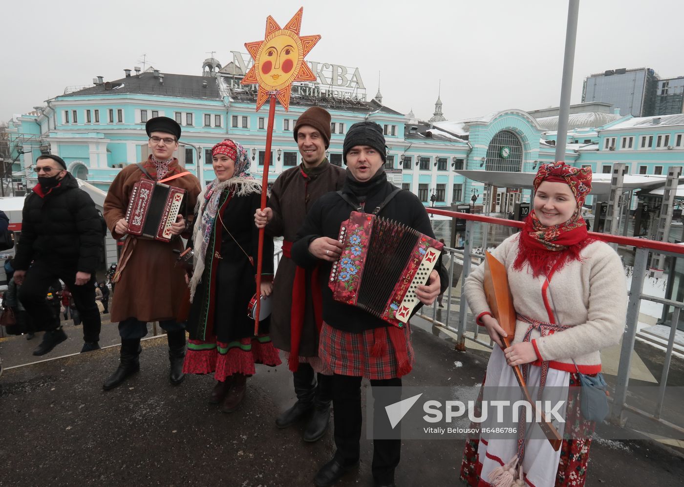 Russia Maslenitsa Celebration