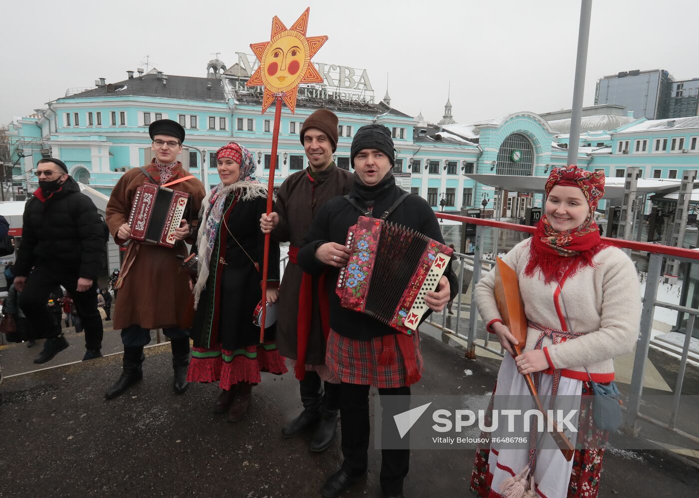 Russia Maslenitsa Celebration