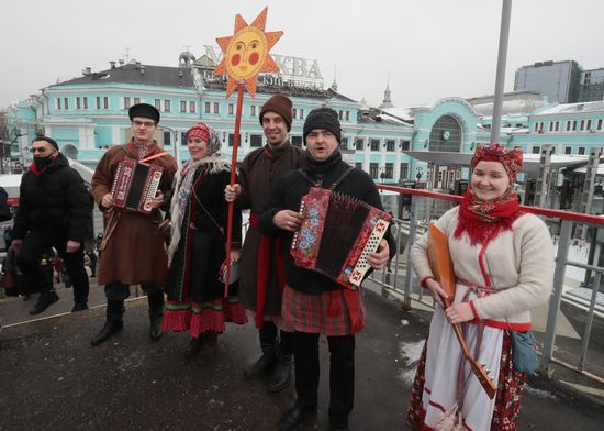 Russia Maslenitsa Celebration