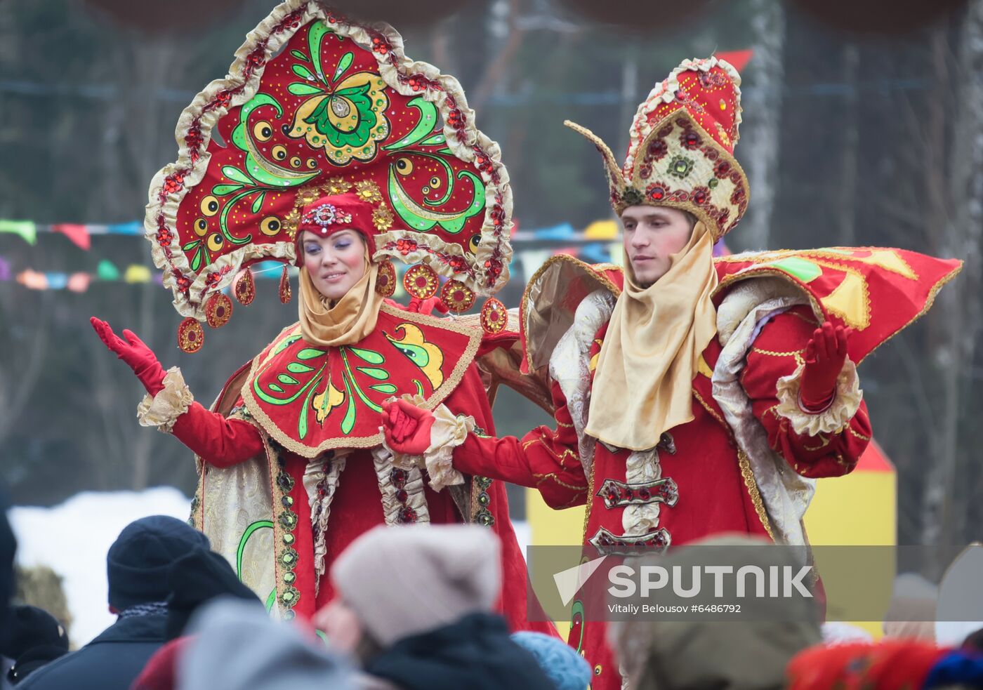 Russia Maslenitsa Celebration