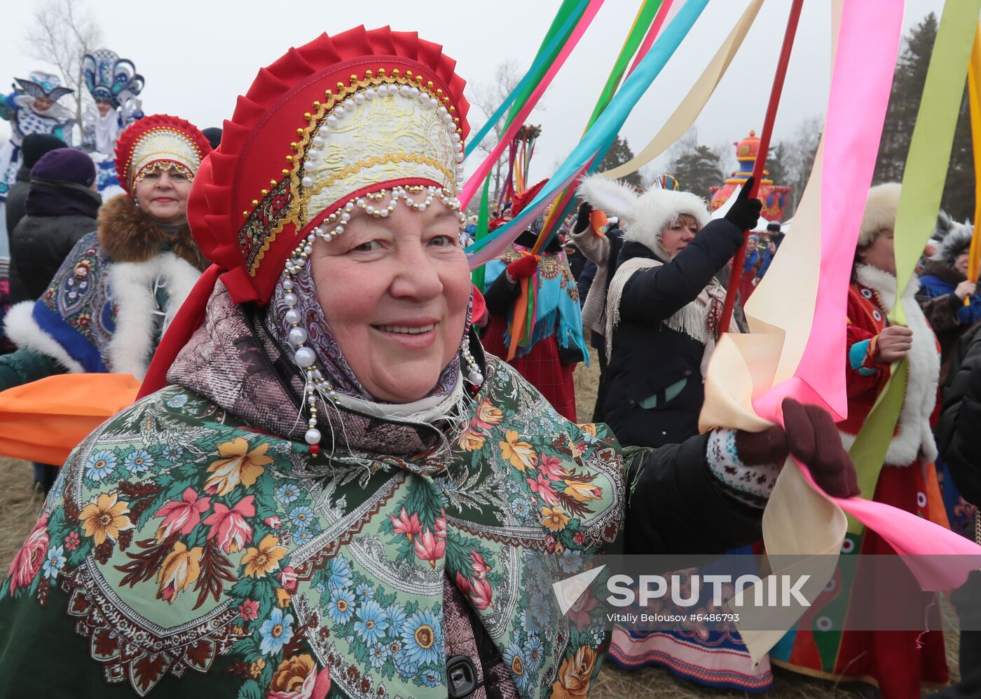 Russia Maslenitsa Celebration