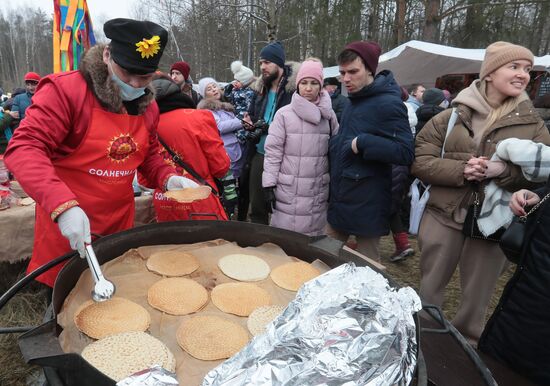 Russia Maslenitsa Celebration