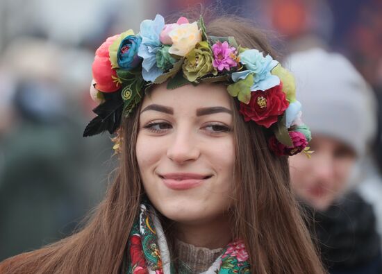 Russia Maslenitsa Celebration