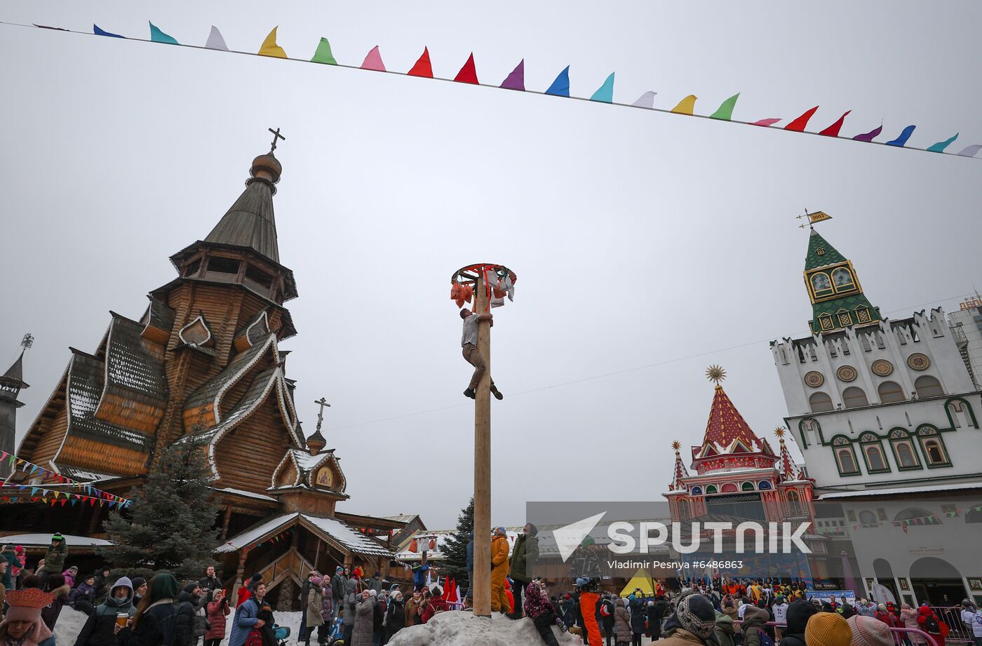 Russia Maslenitsa Celebration