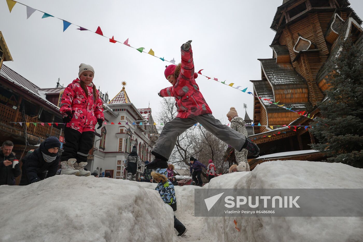 Russia Maslenitsa Celebration