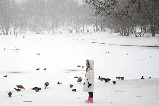 Russia Snowfall