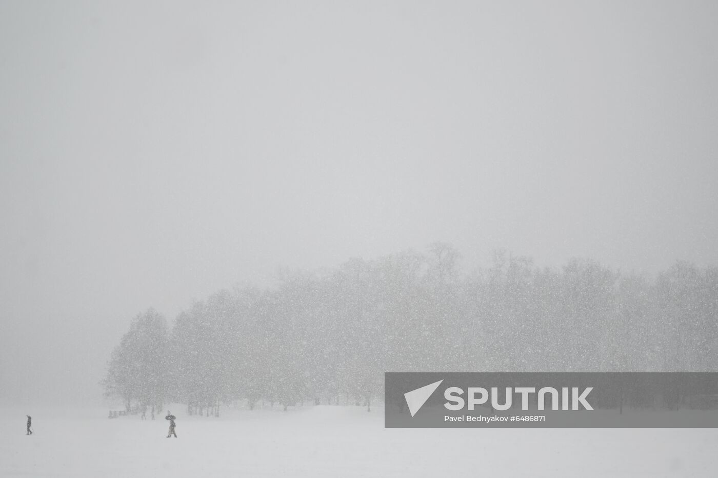 Russia Snowfall