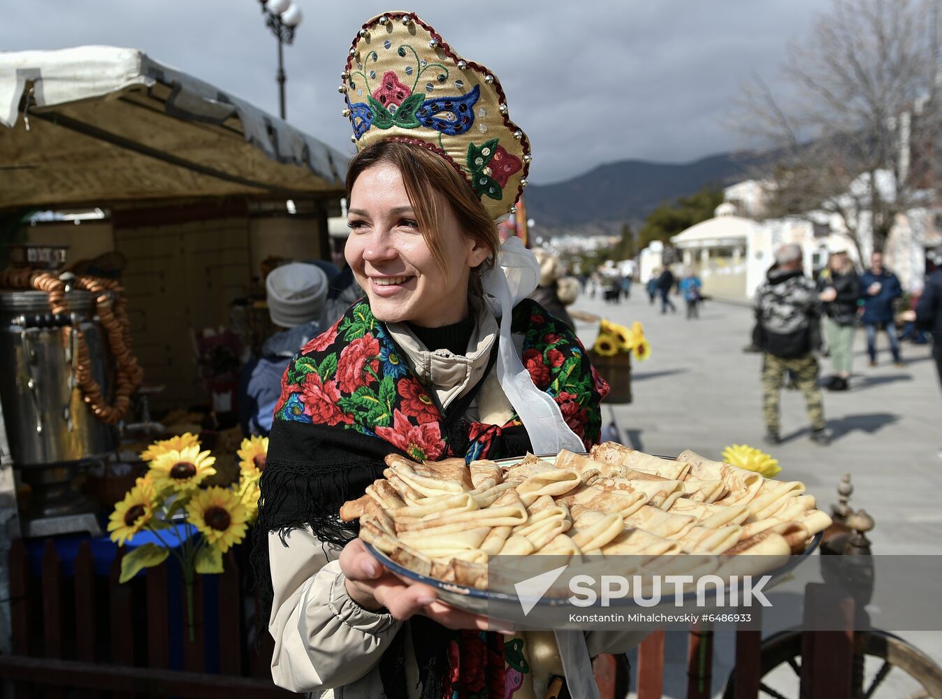 Russia Maslenitsa Celebration 